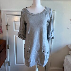 Sanctuary Gray Knit Top